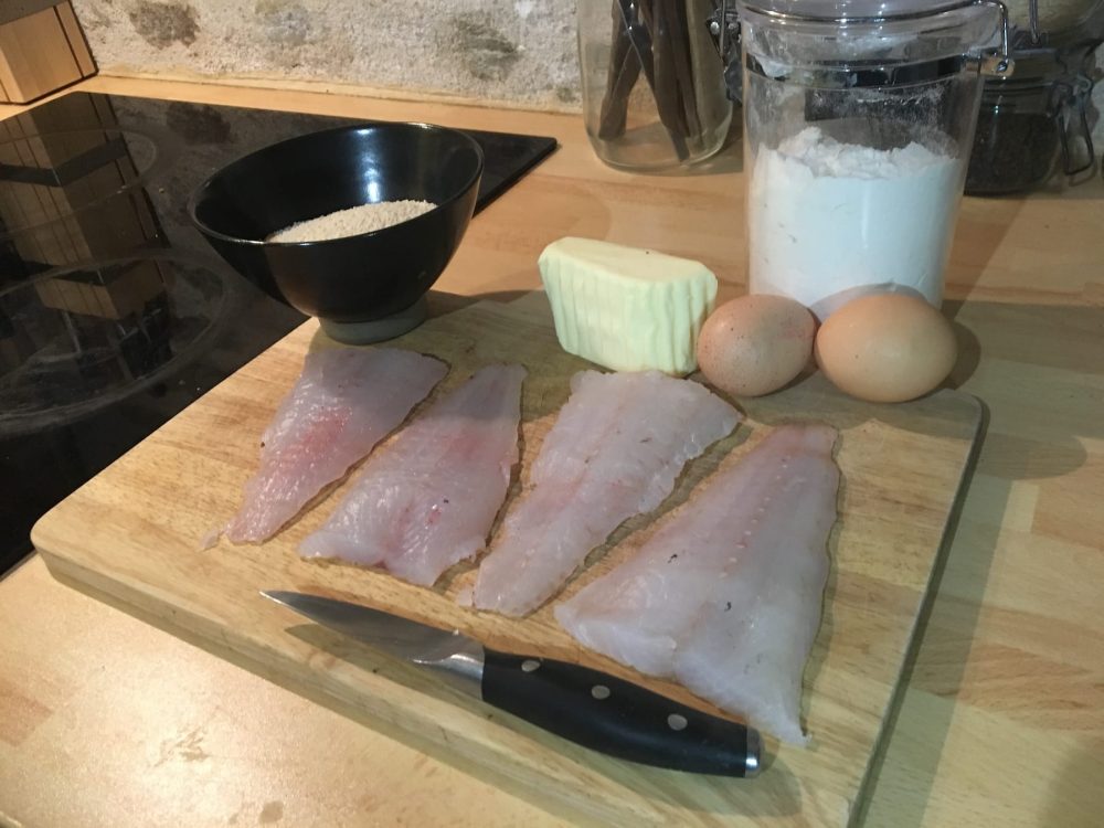 recette poisson pané lieu jaune