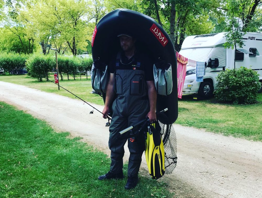 pêche float tube