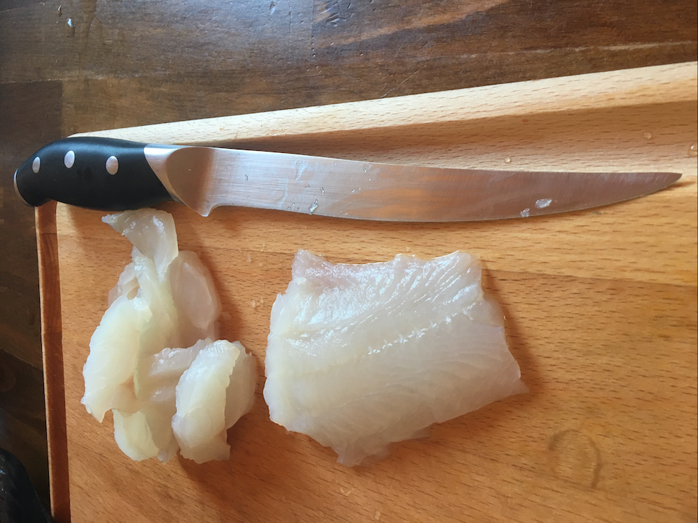 filet de vieille ceviche