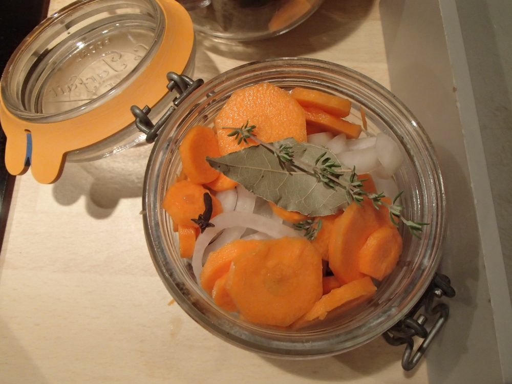 recette bocaux de maquereaux au vin blanc